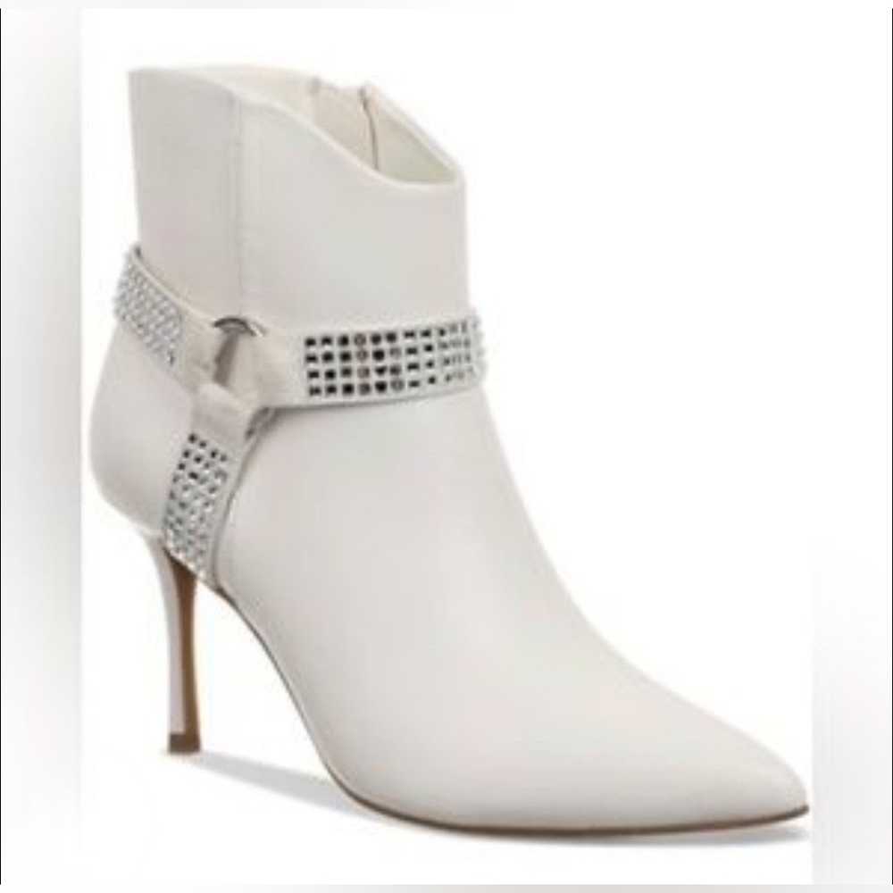 Thalia Sodi Reesie WHITE Booties Size 9M NIB